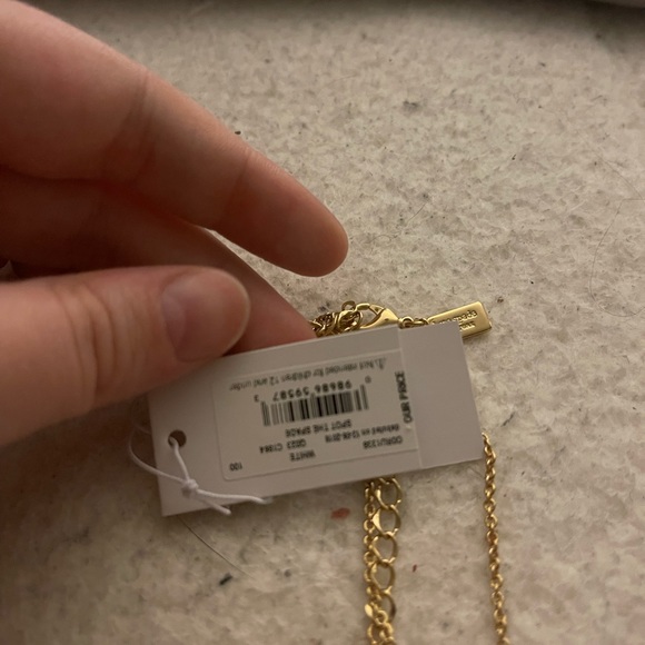 NWT Gold Kate Spade Necklace - Picture 4 of 5